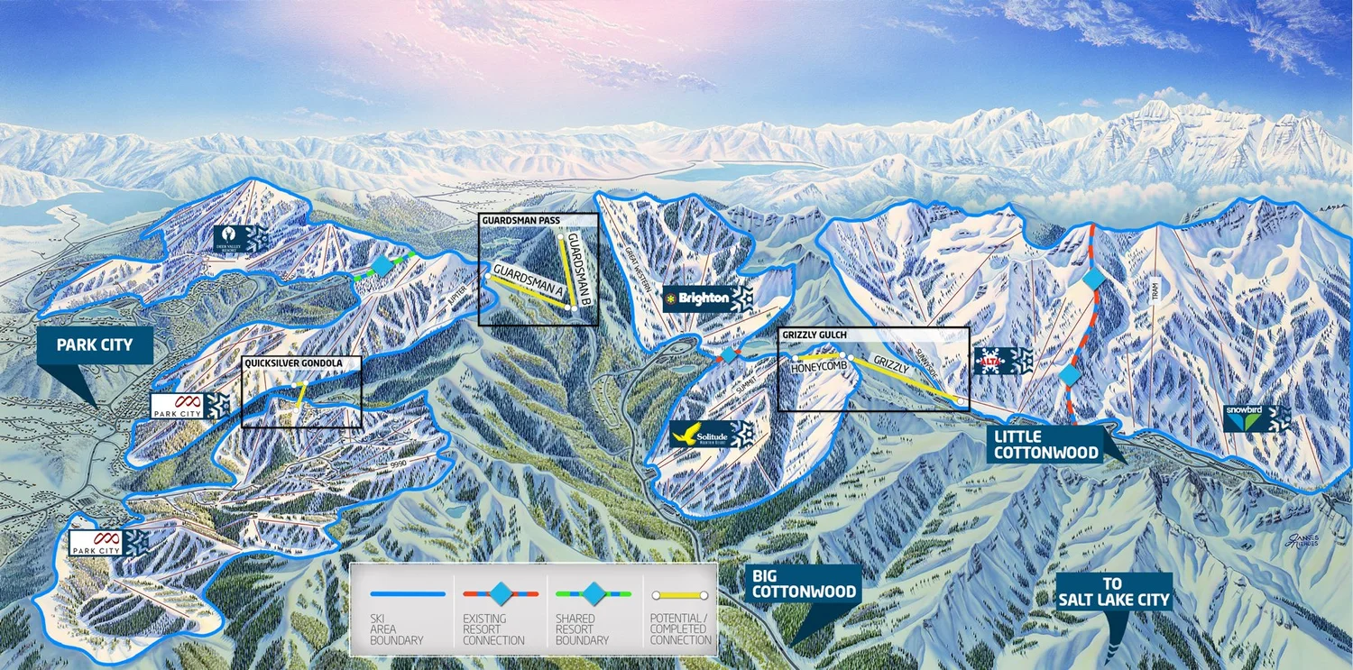 The Ambitious Plan to Merge Utah’s Major Ski Resorts—And How It Shaped Today’s Mountains
